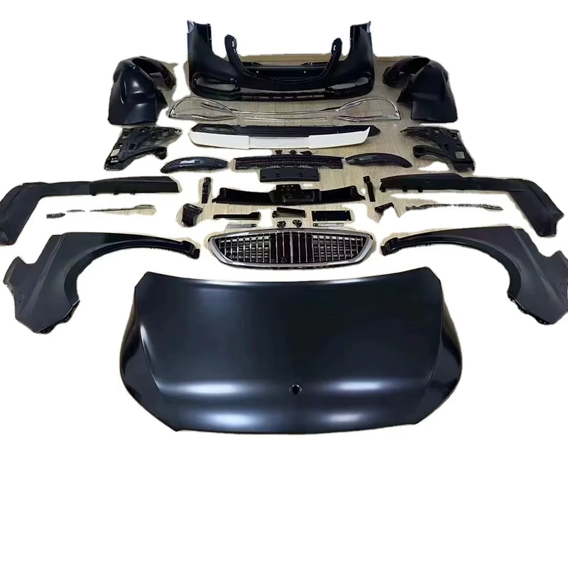 Front and Rear Bumpers for Mercedes Vito Viano 06-15 Maybach Style PP Body Kit Car Bumper