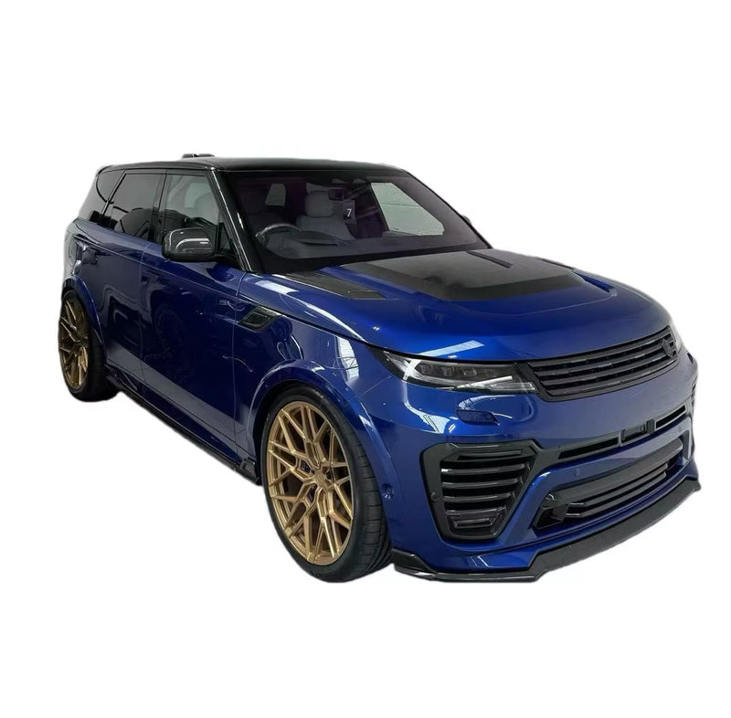 UB Style Dry Carbon Fiber Body Kit for RANGE ROVER SPORT SV Front Lip Skirt Rear Diffuser Spoiler Hood Wide Body Kit