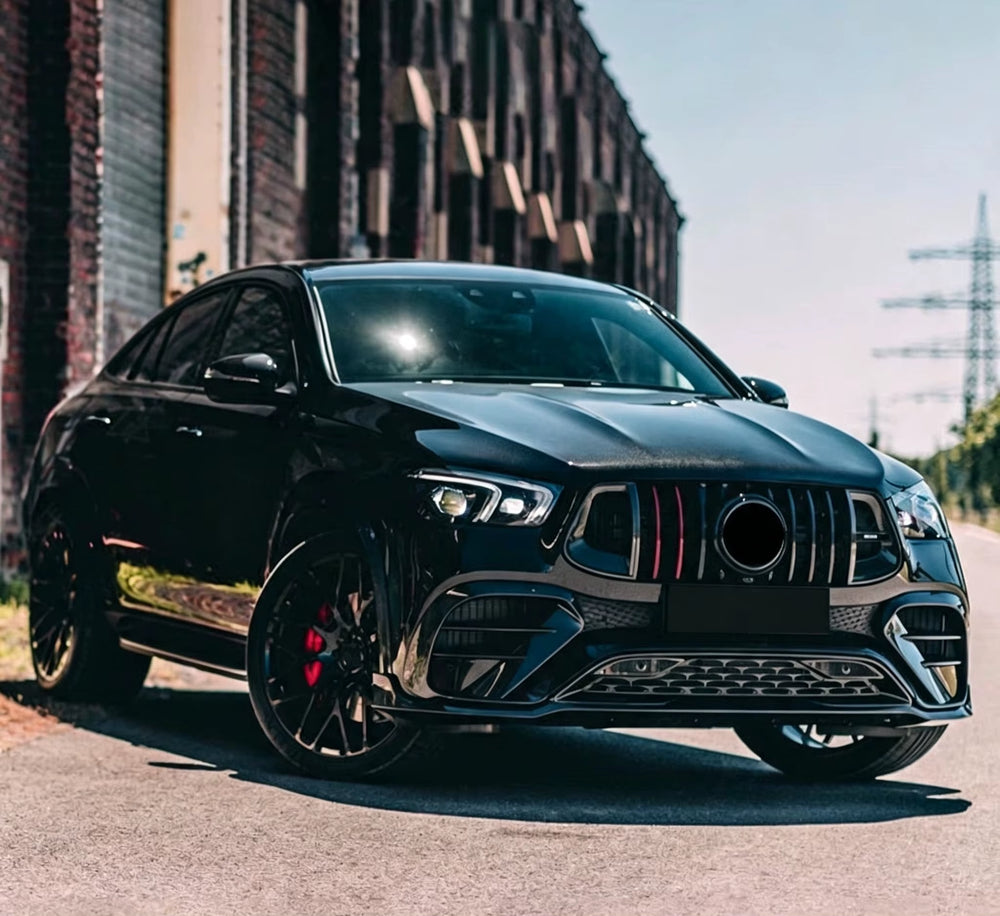 High Quality Dry Carbon Fiber B Style Body Kit for Mercedes-Benz GLE63 Coupe C167 Front Lip Rear Diffuser Grille Wheel Spoiler