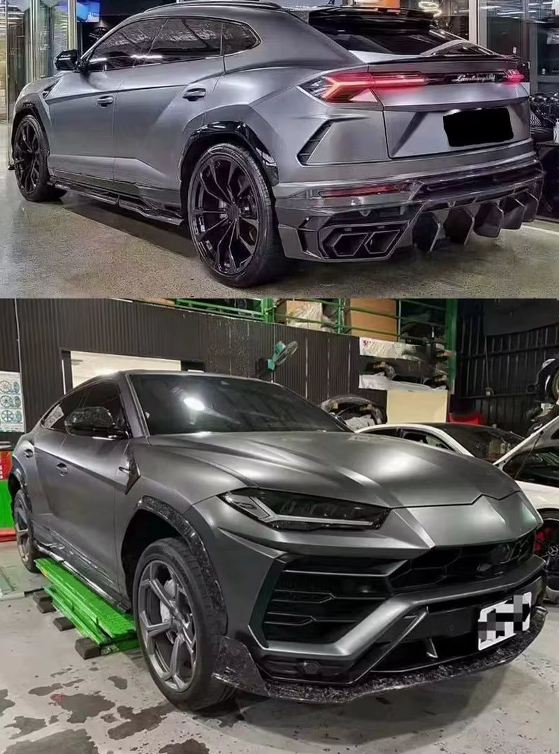 Msy Style Body Kit for Lamborghini Urus Carbon Fiber Front Lip Skirt Rear Diffuse Spoiler Wide Body Kit
