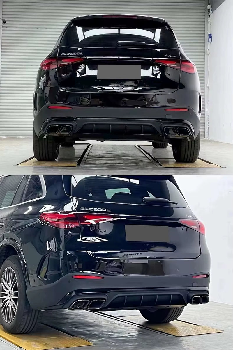 Upgrade to GLC63 AMG Style for Mercedes-Benz 2024 X254 Body Kit Front Bumper Kits with Lip
