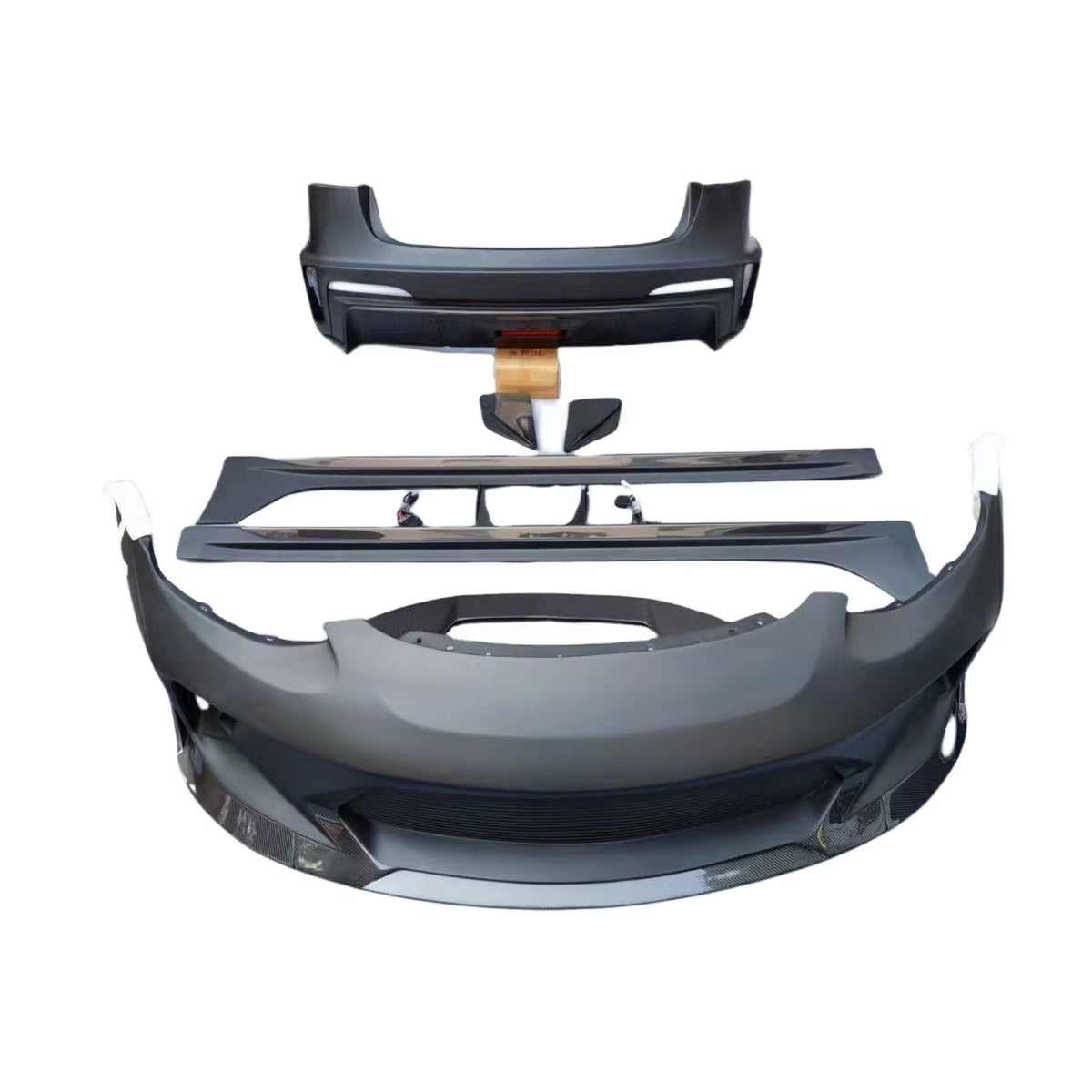 Robt Style Body Kit for Tesla Model 3 Front Bumper Side Skirts Rear Bumper for Body Kit