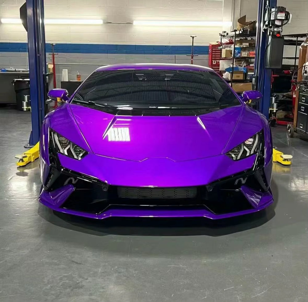 Tecnca Style Body Kit for Lamborghini Huracan Lp610 Lp580 Evo Carbon Fiber Front and Rear Bumper Diffuser Spoiler