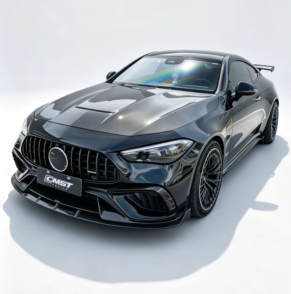 CMST Style Dry Carbon Fiber Body Kit for Mercedes-Benz CLE 53 Carbon Fiber Front Lip Side Skirts Rear Diffuser Spoiler Hood
