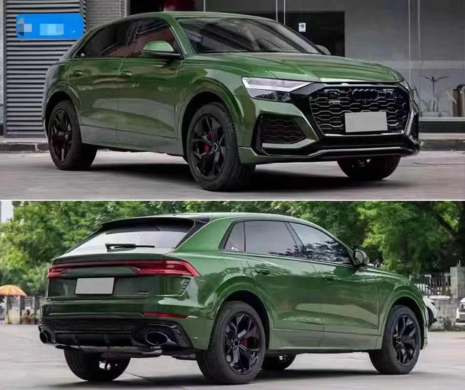 Front and Rear Bumpers Body Kit Car Bumpers for Audi Q8 RSQ8 Style Auto Parts