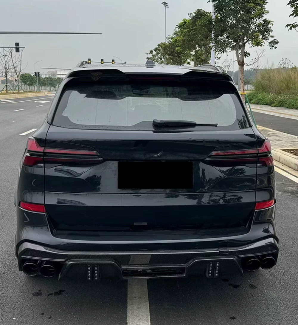 LD Style Body Kit Is Used for BMW X5 G05 Carbon Fiber Rear Diffuser Spoiler Body Kit.