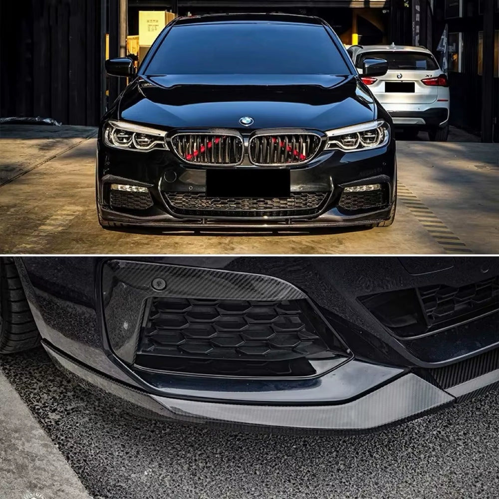 High Quality Dry Carbon Fiber Body Kit for BMW 5 Series G30 G38 2021-2023 Upgrade MP Front Lip Rear Diffuser Spoiler