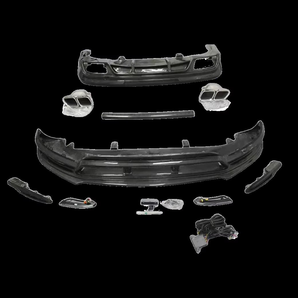 LD Style Carbon Fiber Body Kit for X167 Gls Mercedes Maybach Gls480 Gls600 Lip Bumper Side Skirts Spoiler Diffuser Car Parts
