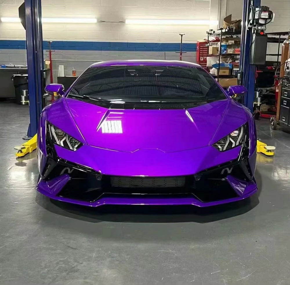 Upgrade Tecnica Style Body Kit for Lamborghini Huracan Lp610 Lp580 Front Rear Bumper Carbon Fiber Diffuser Car Bumper Body Kit