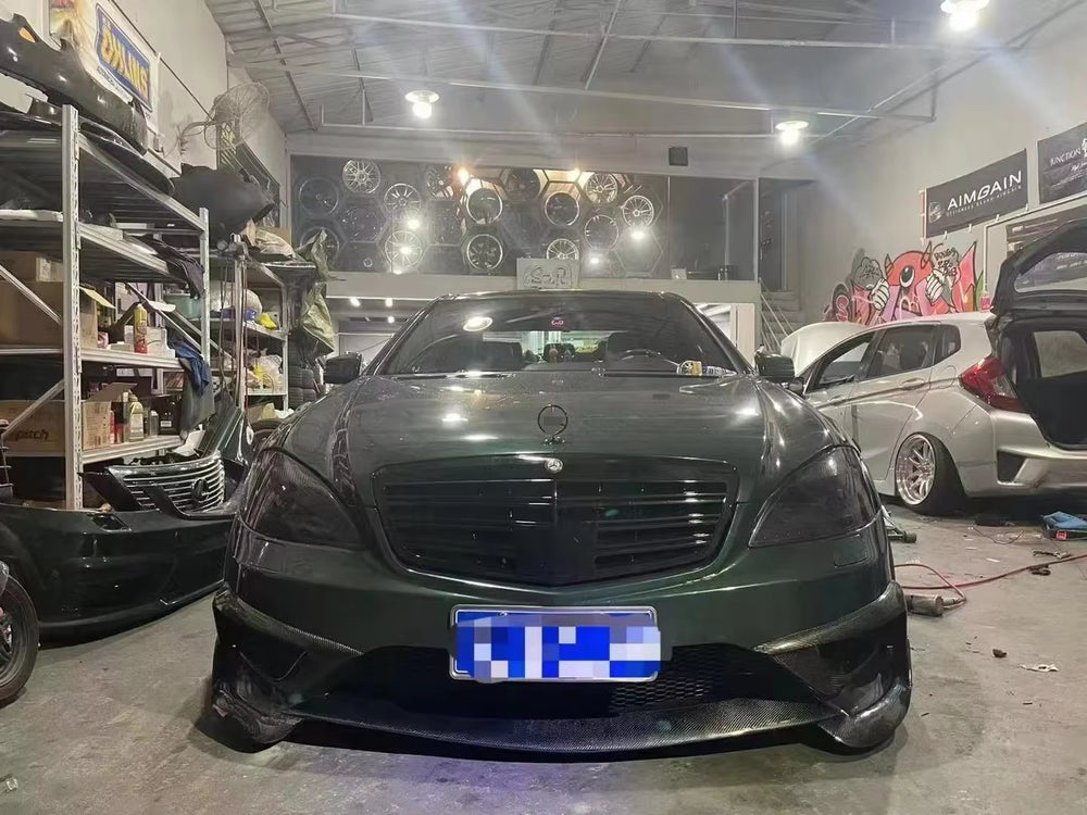 Carbon Fiber Body Kit for Mercedes W221 S-Class 2007-2013AMG 63 Style Body Kits for Front Bumper