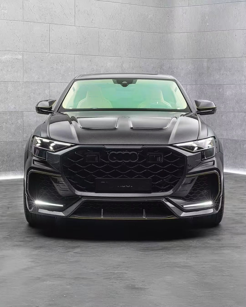 Msy Style Dry Carbon Fiber Body Kit for Audi Rsq8 2025+ Msy Front Bumper Rear Bumper Side Skirt Spoiler Hood Wide Body Kit