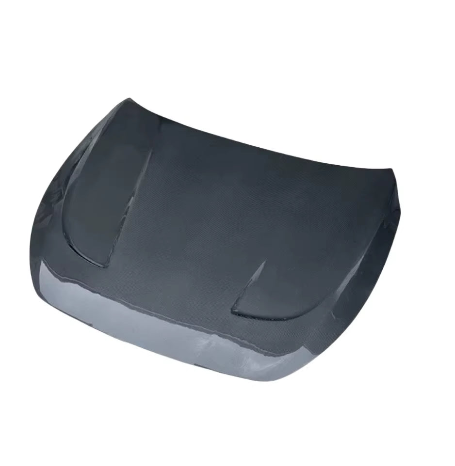 For Infiniti Q60 Q60S CV37 Ct Style Carbon Hood Vented Hood Q60 Engine Cover