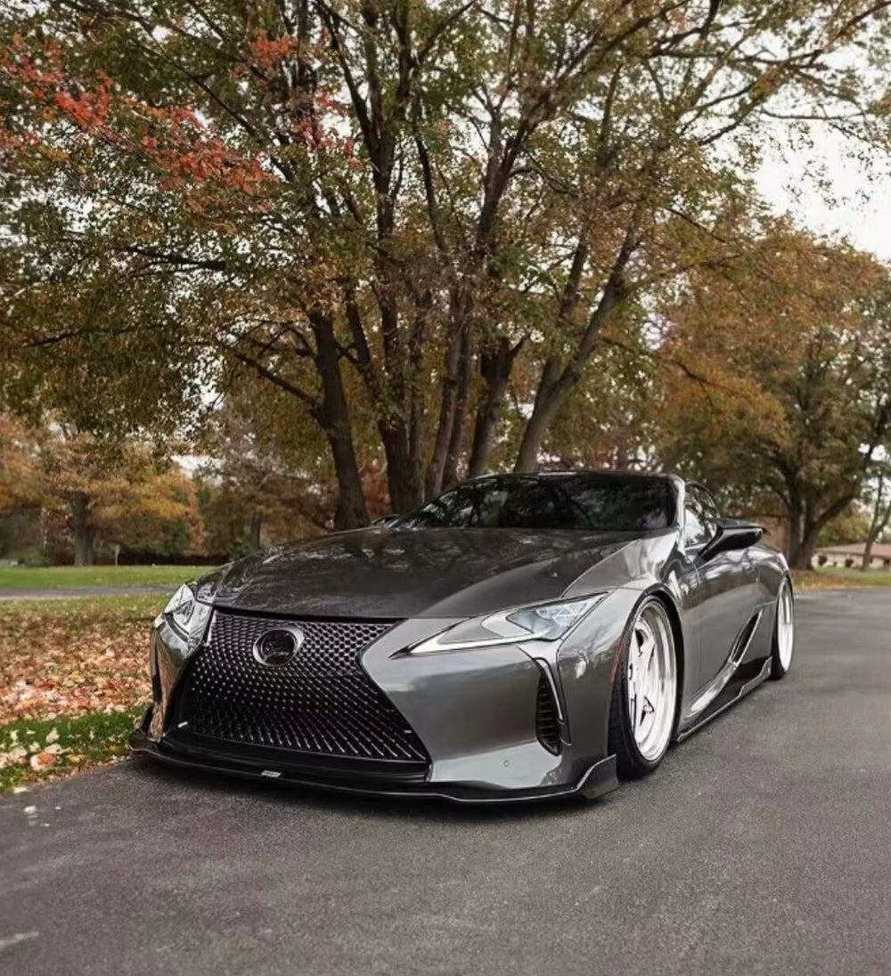 Carbon Fiber Tm Style Body Kit for Lexus Lc500/Lc500H Front Lip Side Skirts Rear Diffuser Bumper