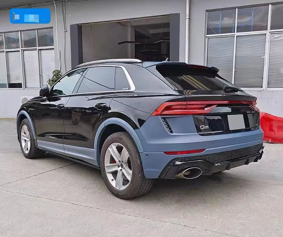 Front and Rear Bumpers Body Kit Car Bumpers for Audi Q8 RSQ8 Style Auto Parts