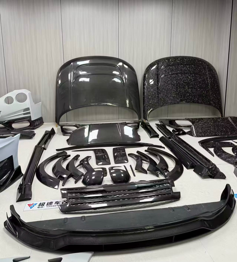 Msy Style Carbon Fibre Body Kit for Land Range Rover Vogue Wide Bumper Carbon Fibre Body Kit