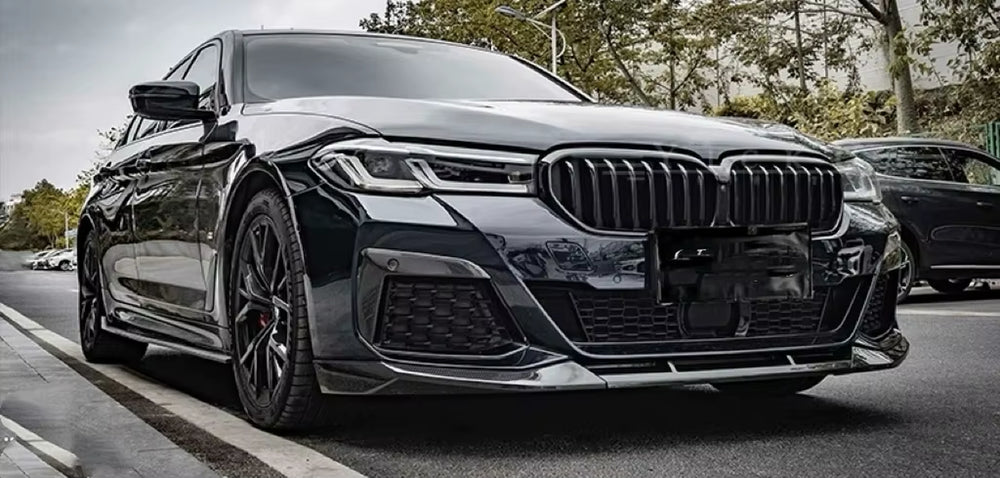 High Quality Dry Carbon Fiber Body Kit for BMW 5 Series G30 G38 2021-2023 Upgrade MP Front Lip Rear Diffuser Spoiler
