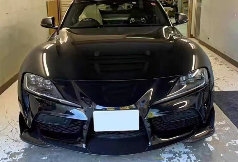M Style Carbon Fiber Body Kit for Toyota GR Supra A90 A91 Front Lip MKV MK5 Front Lip Skirt Rear Diffuser Spoiler