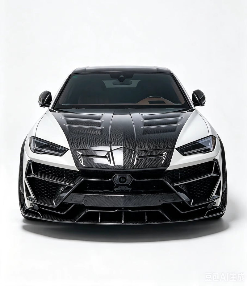 Ky-Style Dry Carbon Fiber Body Kit for Lamborghini Urus Car Bumper Front Lip Rear Diffuser Spoiler Hood Wide-Body Body Kit