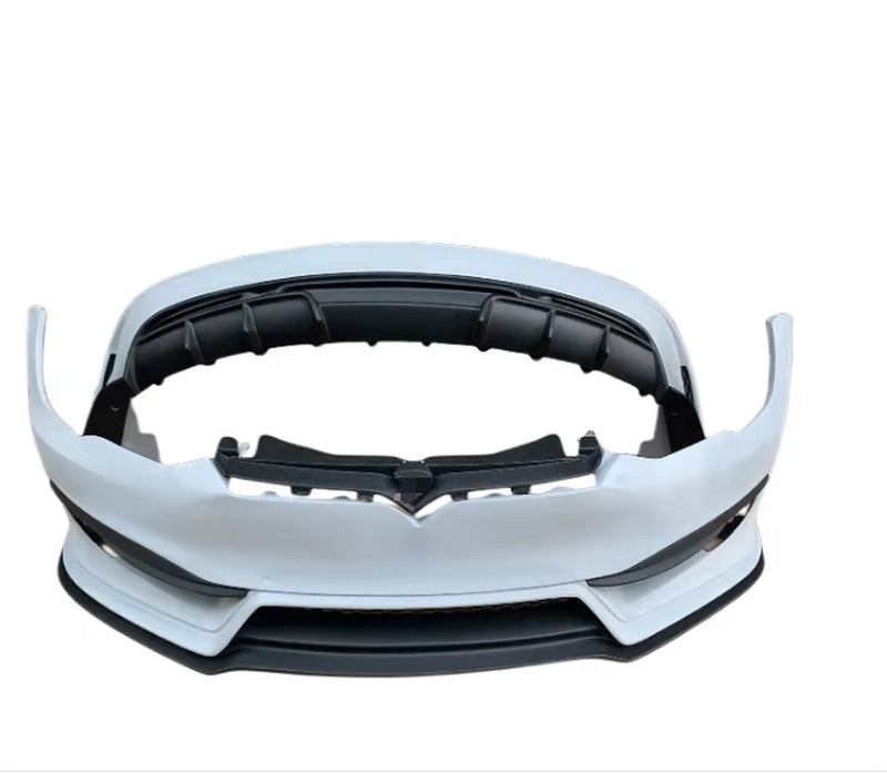 Carbon Fiber Body Kit for Tesla Model S Pd Style Front Rear Bumper Car Parts for Body Kit