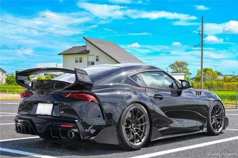 Wing Diffuser Body Kit for Toyota Supra A90 Carbon Fiber Spoiler
