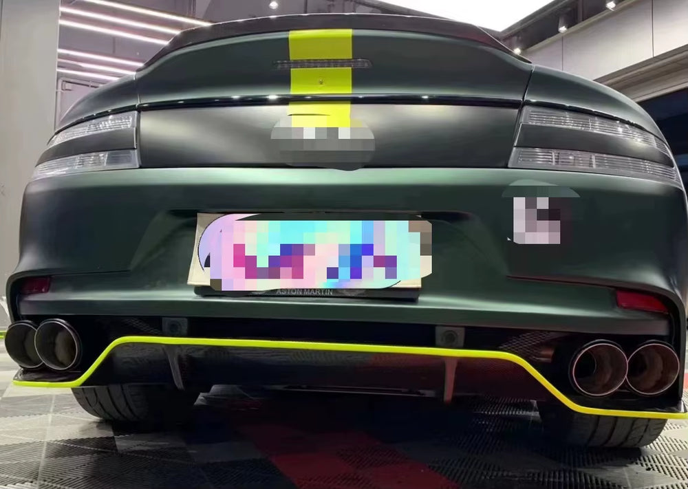 Amr Style Semi-Carbon Fiber Body Kit for Aston Martin Rapide S Front Lip Side Skirts Rear Diffuser Rear Bumper