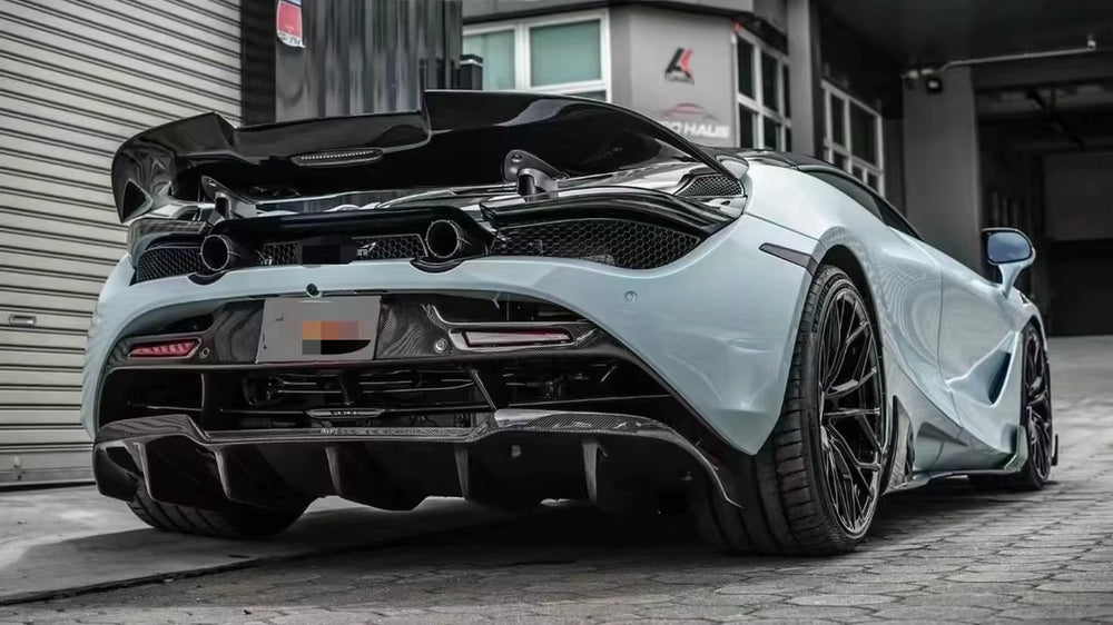 RYFT Style Body Kit for Mclaren 720S Bodykit Dry Carbon Fiber Car Front Rear Lip Diffuser Side Skirt
