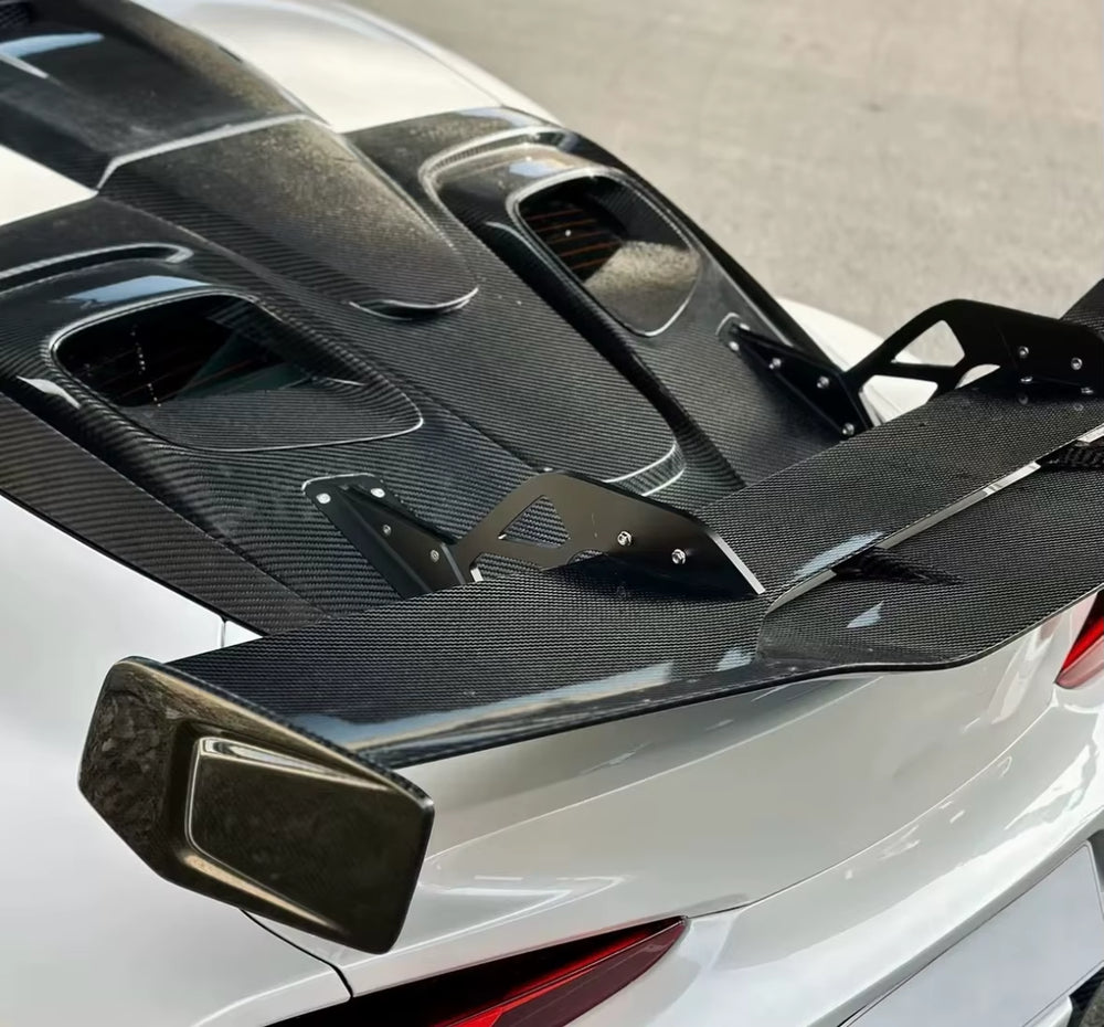 For Toyota Supra A90 Spoiler Wing Carbon Fiber Rear Trunk High Wing Spoile Robt Style for 2019 2020 Toyota Supra Tail Body Kit