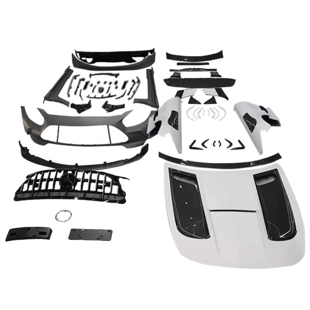 Black Series Pp+ Dry Carbon Fiber Material Body Kit for Mercedes-Benz AMG GT GTS GTR Car Bumpers Front Rear Bumper