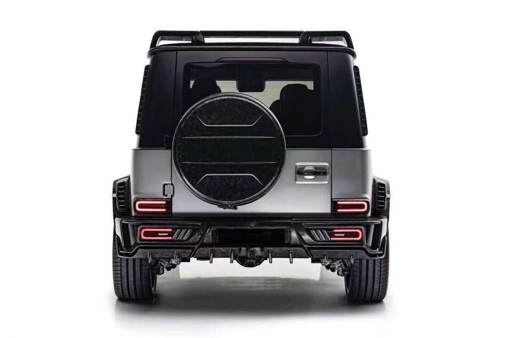MSY Style Forged Dry Carbon Fiber Body Kit for Mercedes-Benz G-Class W464 W465 Front and Rear Bumper Spoiler Hood Wide Body Kit
