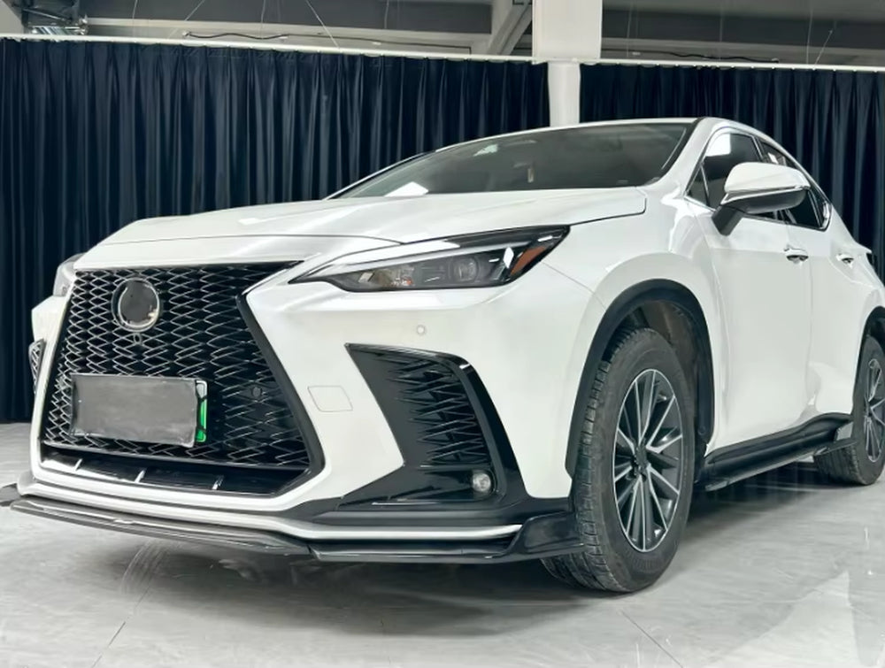 AT Style Carbon Fiber Body Kit for Lexus Nx 2022-2025 Front Lip Skirt Rear Diffuser Spoiler Wide Body Kit