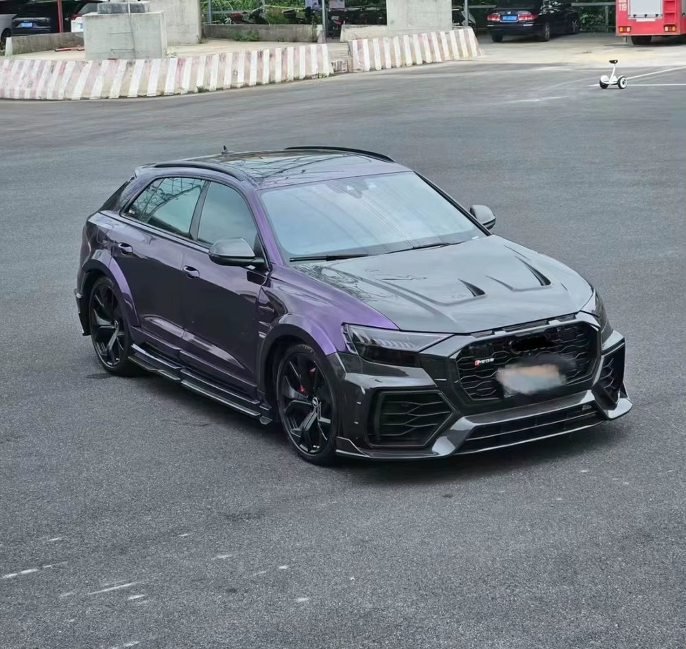 Carbon Fiber Design for Audi Q8 RSQ8 MSY Style Carbon Fiber Body Kit