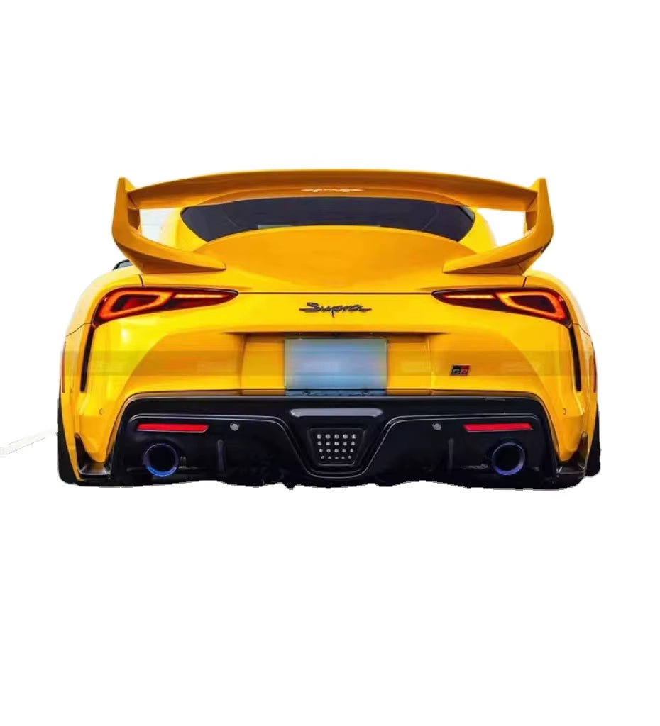 For Toyota Supra A90 Carbon Fiber Spoiler Wing Diffuser Body Kit