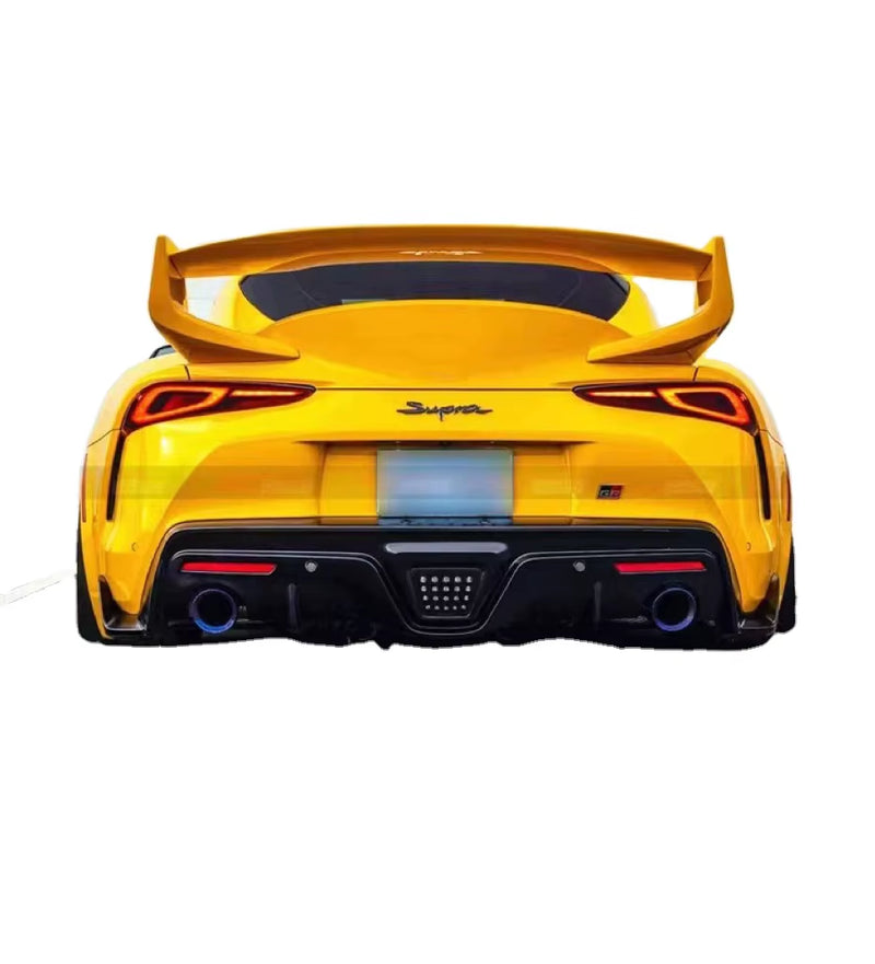 For Toyota Supra A90 Carbon Fiber Spoiler Wing Diffuser Body Kit
