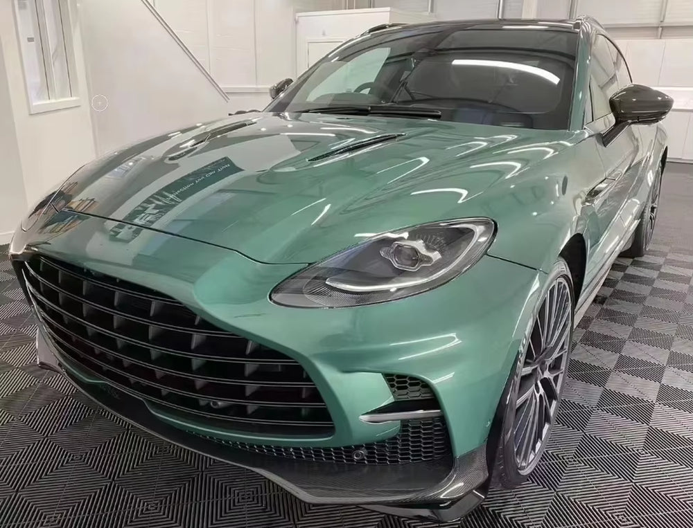 Upgraded 707 Style Body Kit for Aston Martin DBX Dry Carbon Fiber Front and Rear Bumper Diffuser Spoiler Body Kit