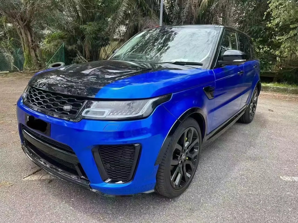 Carbon Fiber Hood for Range Rover Sport 2013-2020 SVR Style Carbon Fiber HOOD Body Kit