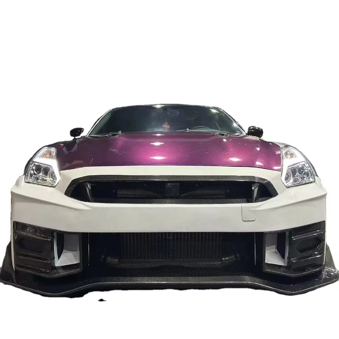 Carbon Fiber Body Kit for Nissan GTR35 Nism0 2024 Carbon Fiber Front Rear Bumper