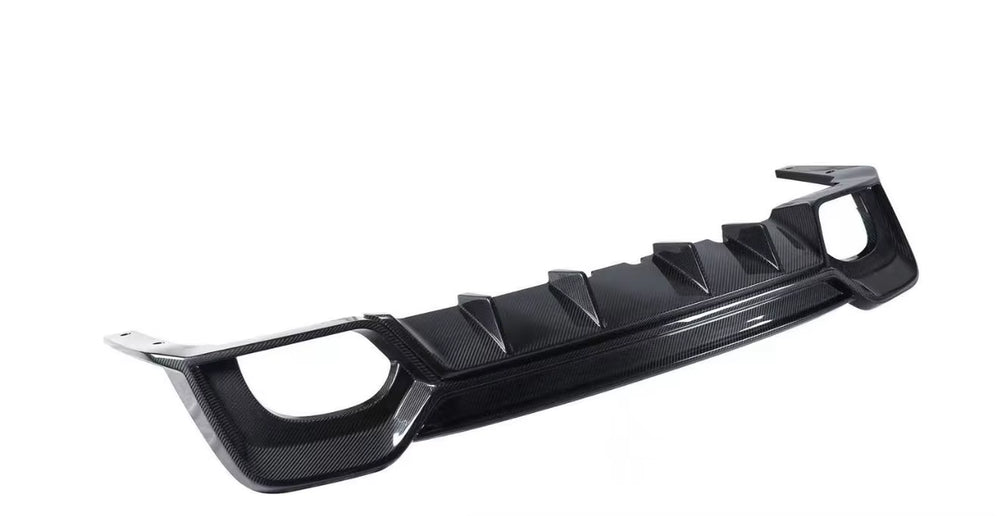 High Quality Dry Carbon Fiber Body Kit for Audi Rs6 Rs7 Upgrade PK Style Dry Carbon Fiber Rear Diffuser Spoiler Body Kit