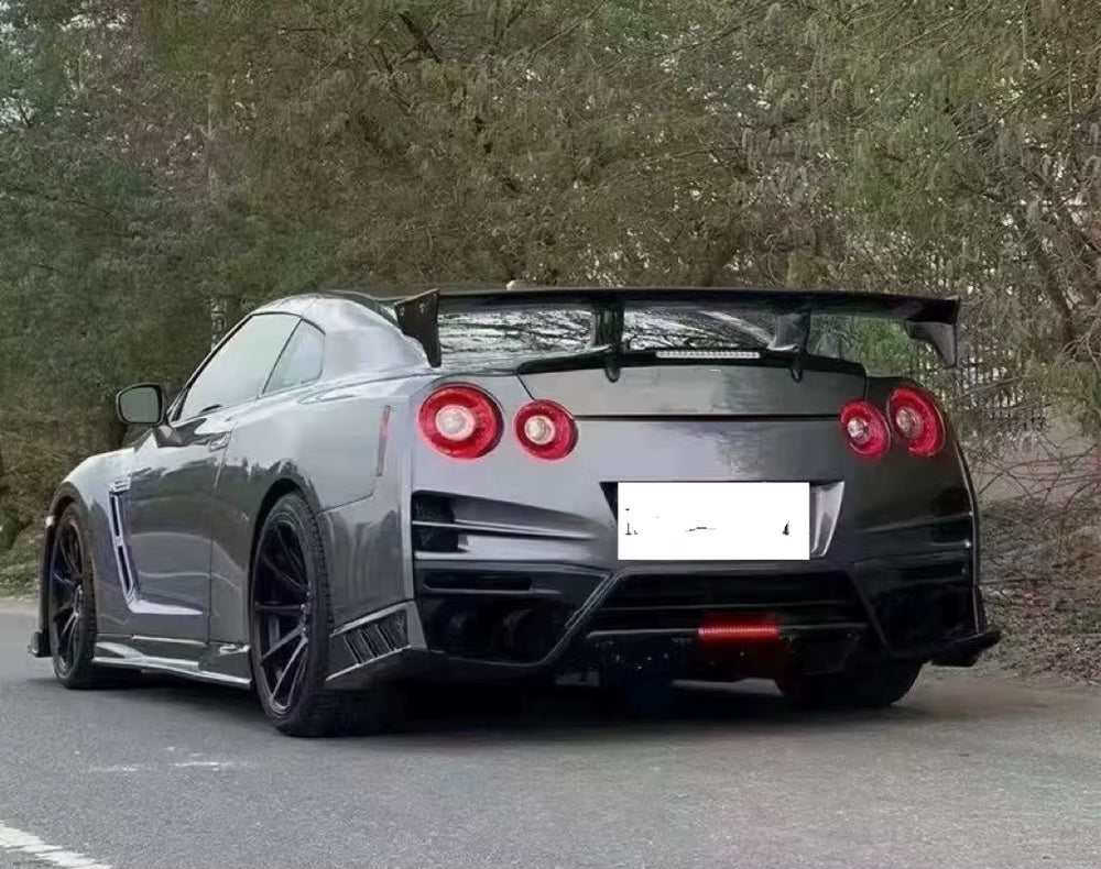For Nissan GTR35 Top Style Rear Spoile R35 GTR Rear Spoiler Wing