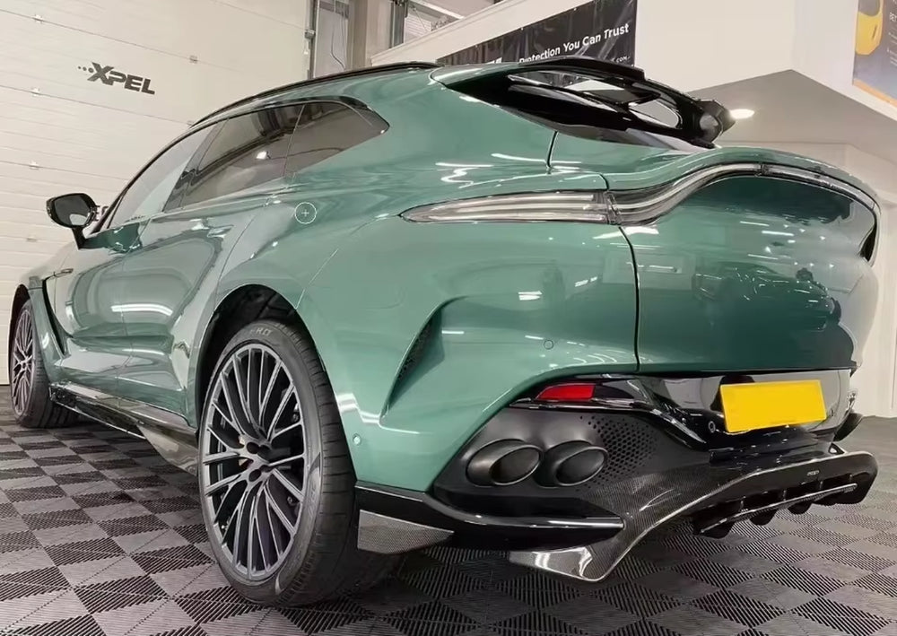 Upgraded 707 Style Body Kit for Aston Martin DBX Dry Carbon Fiber Front and Rear Bumper Diffuser Spoiler Body Kit