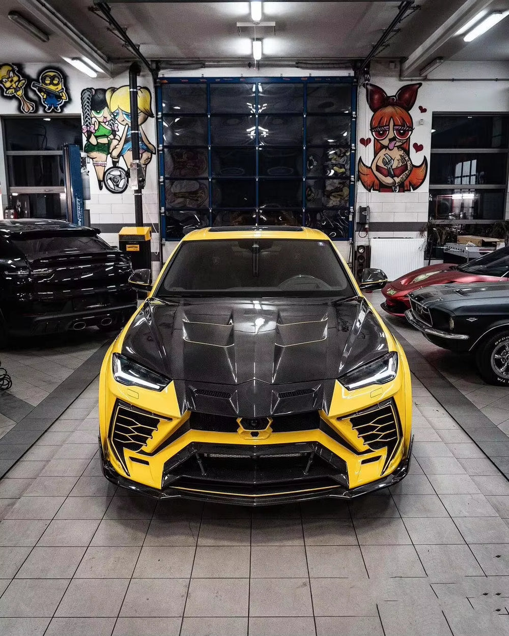 Car Body Kits MSY Style Wide Bodykit for Lamborghini Urus Upgrade Front Bumper Fender Side Skirt Rear Spoiler