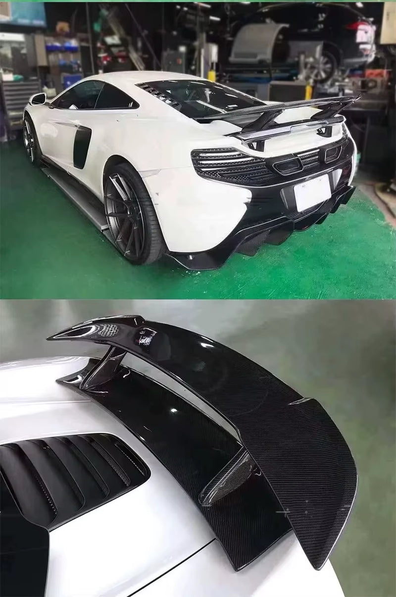 For Mclaren Mp4-12C Carbon Fiber Body Kit DMC Style Front Lip Rear Spoiler Side Skirt Tail Wing Body Kit