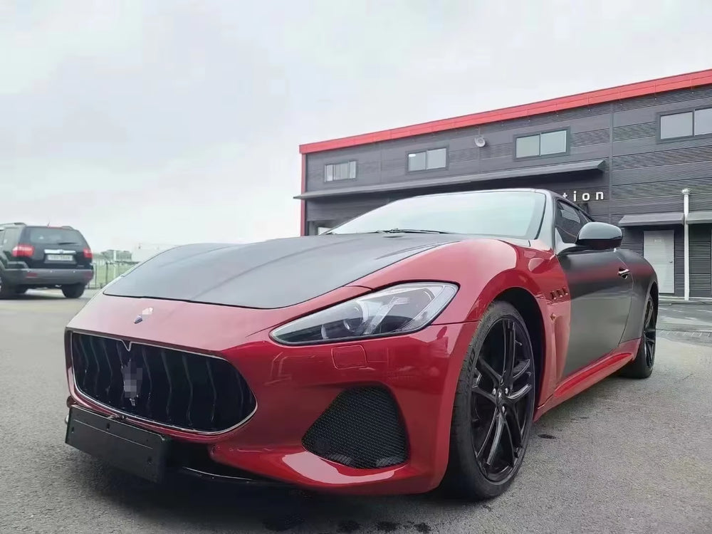 Front Bumper for Maserati Granturismo Sport Grille Auto Parts Car Bumper Carbon Fiber Body Kit