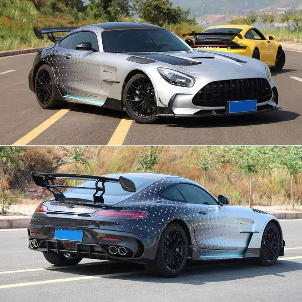 Black Series Pp+ Dry Carbon Fiber Material Body Kit for Mercedes-Benz AMG GT GTS GTR Car Bumpers Front Rear Bumper
