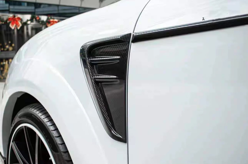 MSY Style Carbon Fiber Body Kit for Porsche Cayenne 9Y0 Front Lip Rear Diffuser Spoiler Hood Wide Body Kit