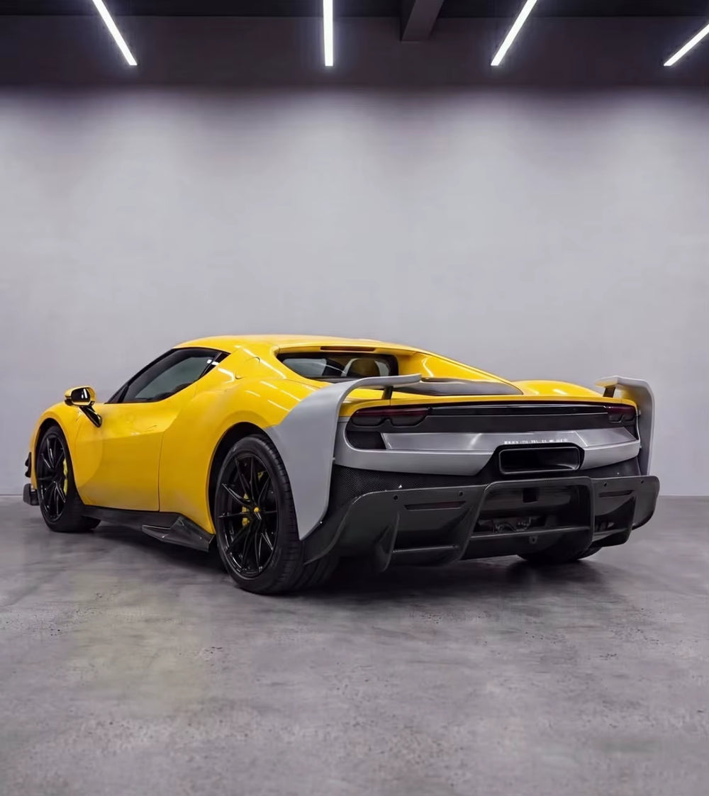Dry Carbon Fiber Body Kit for Ferrari 296 GTB Upgrade 296 SP Style Car Bumper Body Kit 2022-2025
