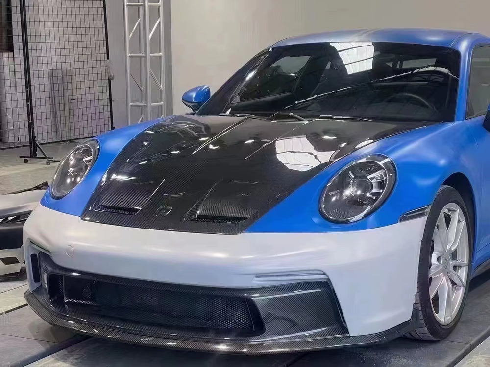 Front Bumper for Porsche 911 992 GT3 Style Carbon Fiber Front Bumper BODY KIT