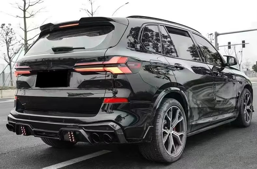 LD Style Body Kit Is Used for BMW X5 G05 Carbon Fiber Rear Diffuser Spoiler Body Kit.