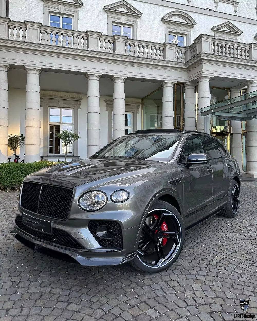 LD Style Body Kit for Bentley Bentayga Dry Carbon Fiber Front and Rear Bumper Front Lip Rear Diffuser Spoiler Body Kit