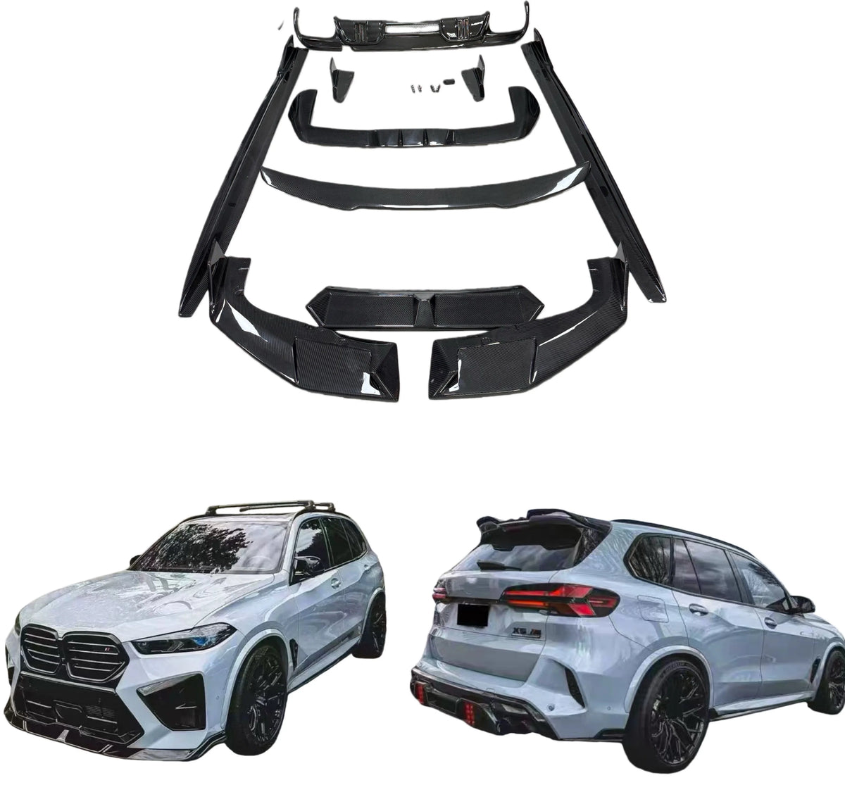 Kit carrosserie en fibre de carbone pour BMW X5 M F95 2023-2025