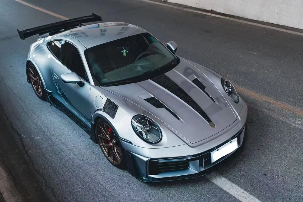 Stoßstangen-Kit aus Semi-Carbon für Porsche 911 (992) 2020+